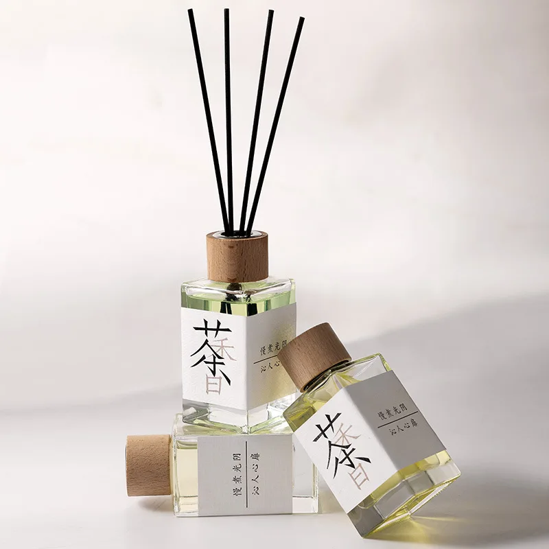 Tea Fragrance Fire-free Aromatherapy Indoor Long-lasting Wardrobe Fire-free Essential Oil Ornaments for Home