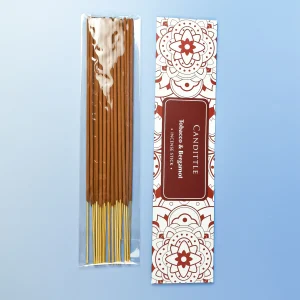 Tobacco & Bergamot Scented Incense Stick for Home Fragrance Meditation Yoga Remove Odor Relex