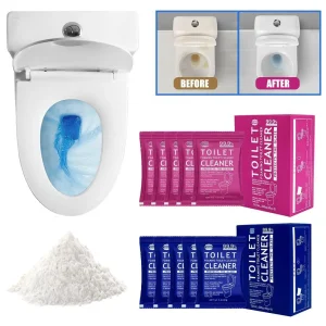 Toilet Cleaner Fizz Clean Toilet Cleaner Foam Toilet Foaming Cleaner Powder Non-Contact Cleaner, Anti-Limescale Foaming Toi Q1C7