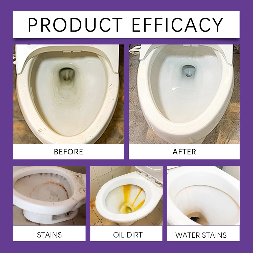 Toilet Cleaning Foam Self Activating Miracles Powder For Home Bathroom - Image 6