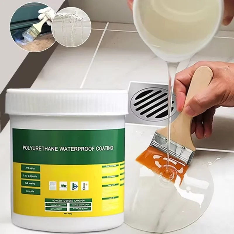 Transparent Waterproof Coating Strong Bonding Invisible Paste Sealant Glue with Brush Adhesive Repairing Leak Agent Repair Tool - Image 2