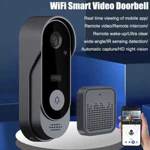 Tuya Doorbell Camera Wireless Bundle Doorbell Smart Home WIFI HD Outdoor Door Bell Camera Security Video Intercom Night Vision