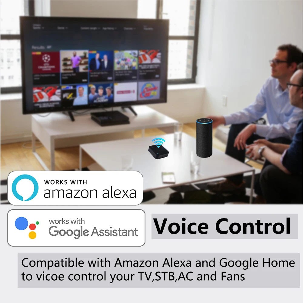 Tuya WiFi IR Remote Control for Air Conditioner TV, Smart Home Infrared Universal Remote Controller For Alexa,Google Home Yandex - Image 4