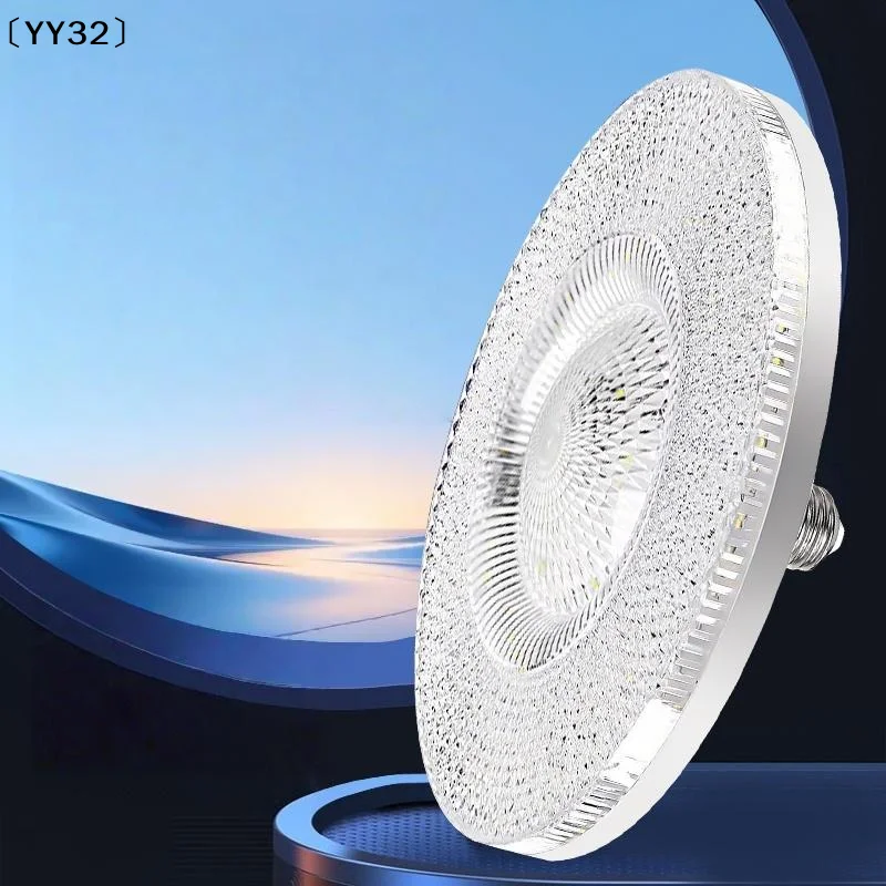 UFO Ceiling Lamp Crystal E27 Bulb LED Eye Protection Energy Savings Home Fashion Round Super Bright LED Chandelier Bulbs〔YY32〕 - Image 5