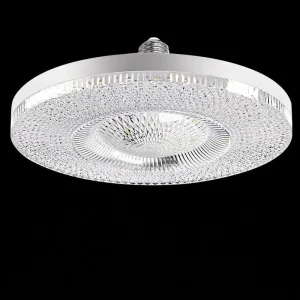 UFO Ceiling Lamp Crystal E27 Bulb LED Eye Protection Energy Savings Home Fashion Round Super Bright LED Chandelier Bulbs〔YY32〕