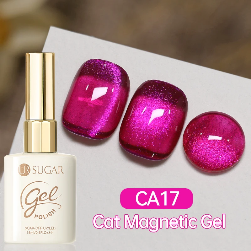 UR SUGAR 15ml Cat Magnetic Gel Nail Polish 30 Colors Semi Permanent Magnetic Gel UV/LED Soak Off Painting Vanrish Design - Image 5