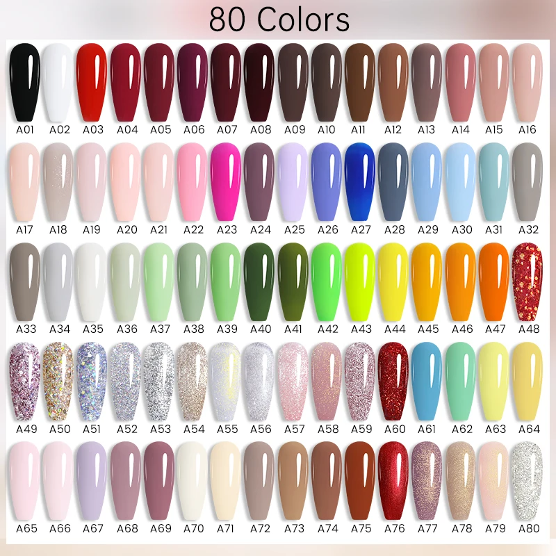 UR SUGAR 15ml Gel Nail Polish Neon Blue Red Green Pastal Nude UV/LED Soak Off No Wipe Nail Gel Polish Suitable For Summer Autumn - Image 3