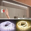 USB 60 LED Strip Lights DC 5V Smart Dimmer Gesture Sensor Switch Control Backlight Tape TV Lamp LED Lights for Room Home Decor
