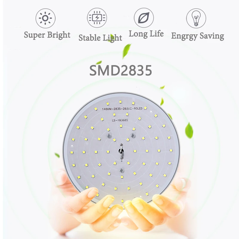 Ultra Thin Led Ceiling Lamp Modern Panel Ceiling Lights Indoor Lighting 15W 20W 30W 50W Led Lamp For Living Room Kitchen Bedroom - Image 3