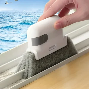 Universal window track cleaning brush, easily cleans small gaps and borders, kitchen countertop cleaning tool