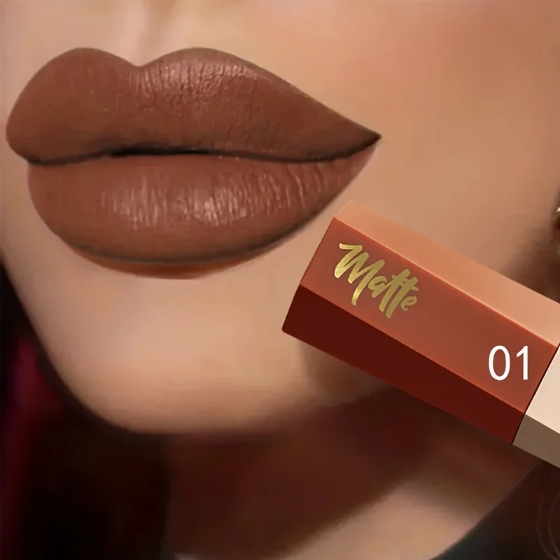 Velvet Matte Liquid Lipstick, Lightweight Thin-as-Fog Texture, Long Lasting Waterproof Lip Makeup Gift for Women - Image 5