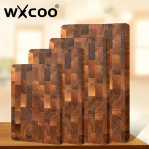 WXCOO Cutting Board Wood Double-sided Kitchen Chopping Boards Vegetable Cutting Board for Fruit Meat Kitchen Home Tools