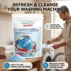 Washing Machine Tub Cleaning Powder Remove Limescale Eliminate Mold Reduce Odors Household Laundry Appliance Maintenance Cleaner