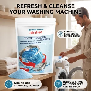 Washing Machine Tub Cleaning Powder Remove Limescale Eliminate Mold Reduce Odors Household Laundry Appliance Maintenance Cleaner