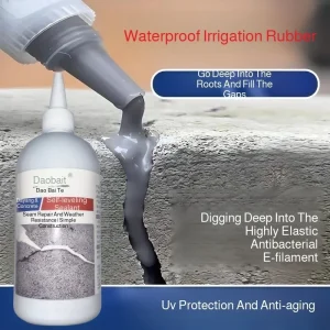 Waterproof Adhesive Leak Repair Concrete Crack Filler - Quick Setting High Strength Sealant for Roof Wall Floor Pool Leakage Fix