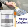Waterproof Coating Sealant Strong Bonding Agent Transparent Invisible Paste Glue Adhesive Repair Glue for Home Roof Bathroom