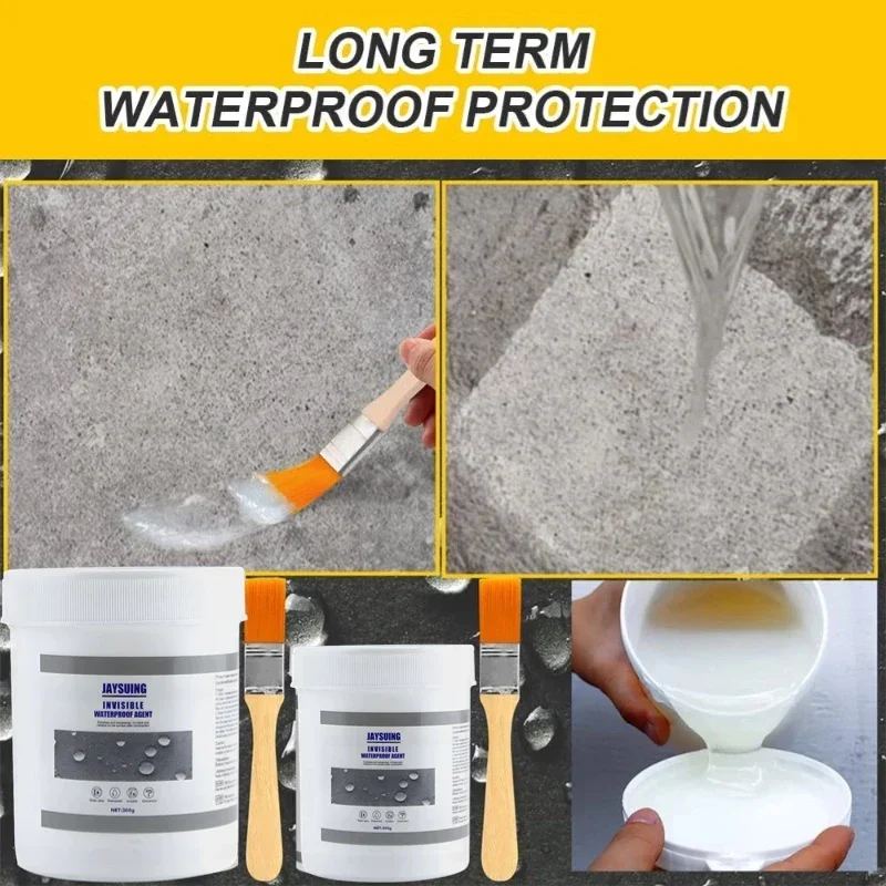 Waterproof Coating Sealant Strong Bonding Agent Transparent Invisible Paste Glue Adhesive Repair Glue for Home Roof Bathroom - Image 3