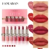 Waterproof Velvet Lipstick Set Matte High Pigment Long Lasting Moisturizing Non Fade Nude Red Lip Gloss Beauty Cosmetic