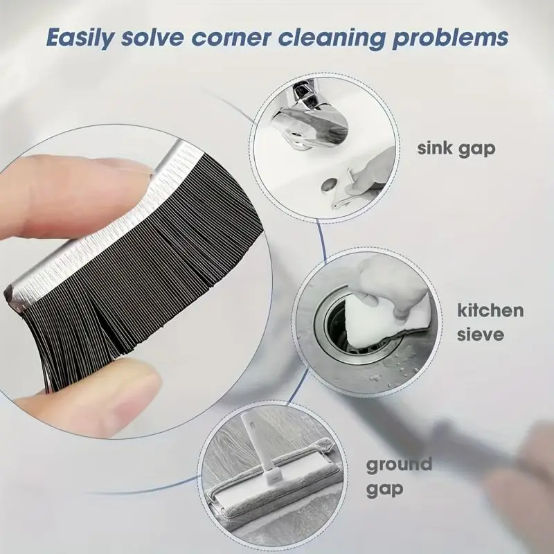 Window Cleaning Tools and Brushes Crevice Cleaning Brush for Home Toilet Hard-Bristled Tile Joint Gap Cleaning Tools Accessories - Image 6