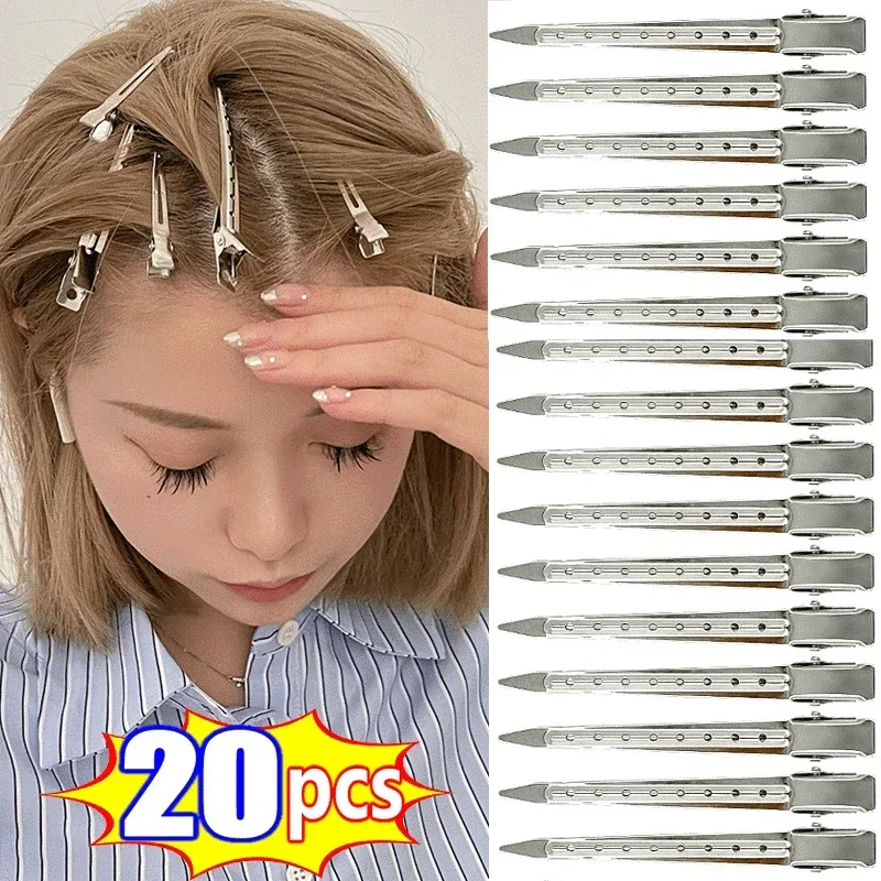 Woman Hair Care Clips Metal Steel Hairdressing Sectioning Clip Clamps Barber Hair Cut Use Styling Tools Hair Root Fluffy Hairpin - Image 2