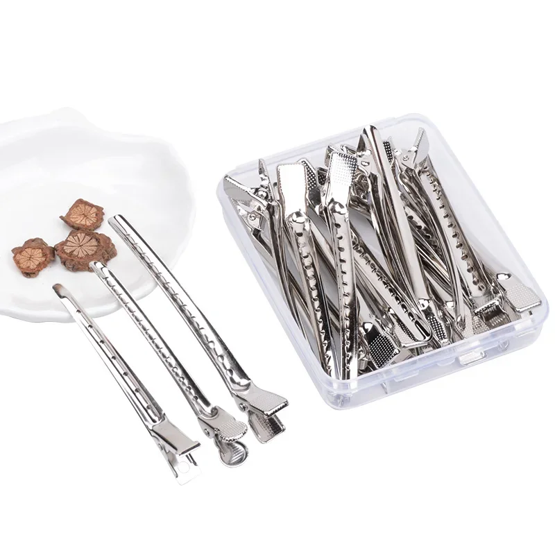 Woman Hair Care Clips Metal Steel Hairdressing Sectioning Clip Clamps Barber Hair Cut Use Styling Tools Hair Root Fluffy Hairpin - Image 6