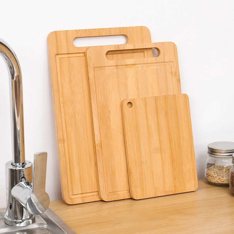 Wooden Cutting Board Kitchen Cutting Board For Meat Totally Bamboo Food Cutting Table Thickened Fruit Vegetables Chopping Panel - Image 6