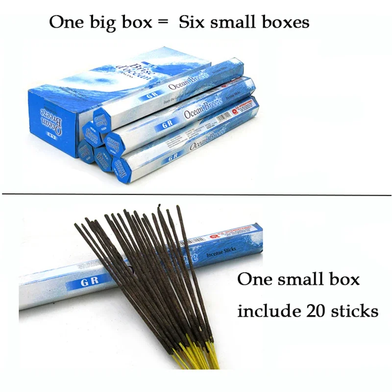 Y 20 Sticks Indian Incense White Sage Meditation Lavender Yoga Sea Breeze Love Incense Purifying Air Deodorization Aromatherapy - Image 6