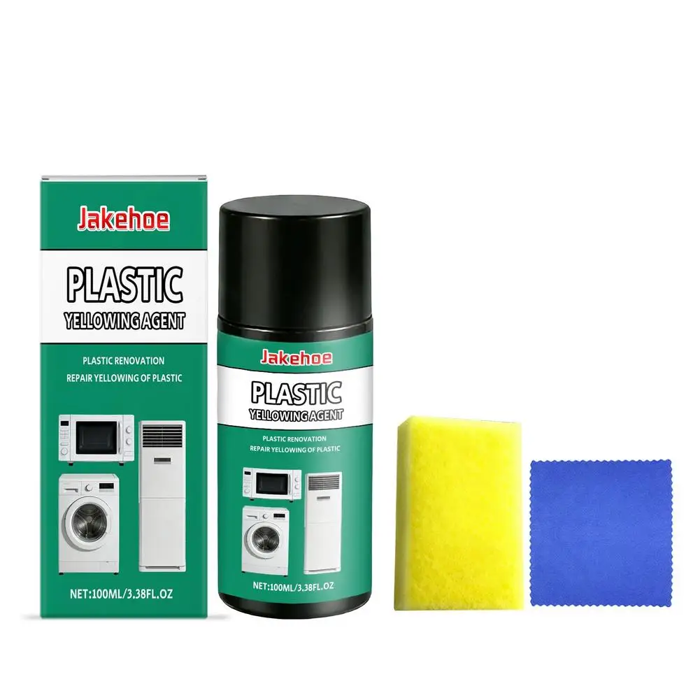 Yellowing Removal Cleaner MultiPurpose Plastic Yellow Stain Cleaning Agent For Car Headlight Home Appliance Toilet - Image 6