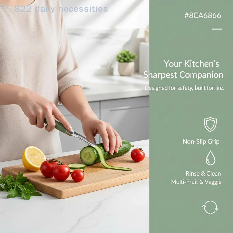 convenientBPA Free Multifunctional Rotary Vegetable Peeler Non Slip for Potato Carrot Family Home Kitchen Cooking Tool - Image 2