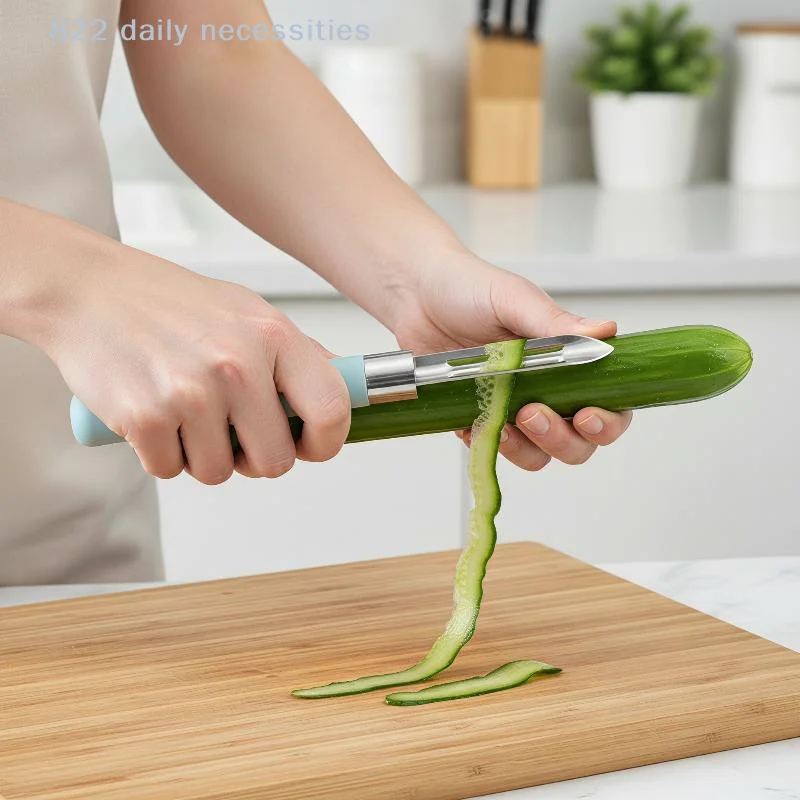 convenientBPA Free Multifunctional Rotary Vegetable Peeler Non Slip for Potato Carrot Family Home Kitchen Cooking Tool - Image 5