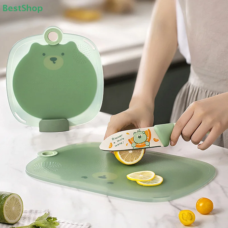 🍄Baby Food Cutting Board – Non-Slip Small Chopping Board For Infant Meals,Fruit & Veggie Prep - Image 4