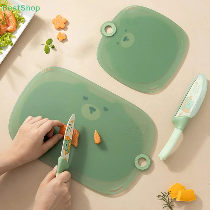 🍄Baby Food Cutting Board – Non-Slip Small Chopping Board For Infant Meals,Fruit & Veggie Prep