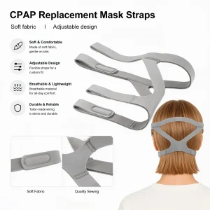 1-10pcs CPAP Headband for Amara View/Gel, Adjustable Comfort Soft Replacement Headgear Strap Compatible with For Amara View