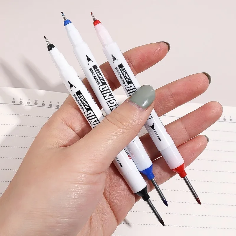 1-3PCS 20mm Deep Hole Long Nib Head Markers Bathroom Woodworking Decoration Permanent Marker Pencil Tools Metal Perforating Pen - Image 4