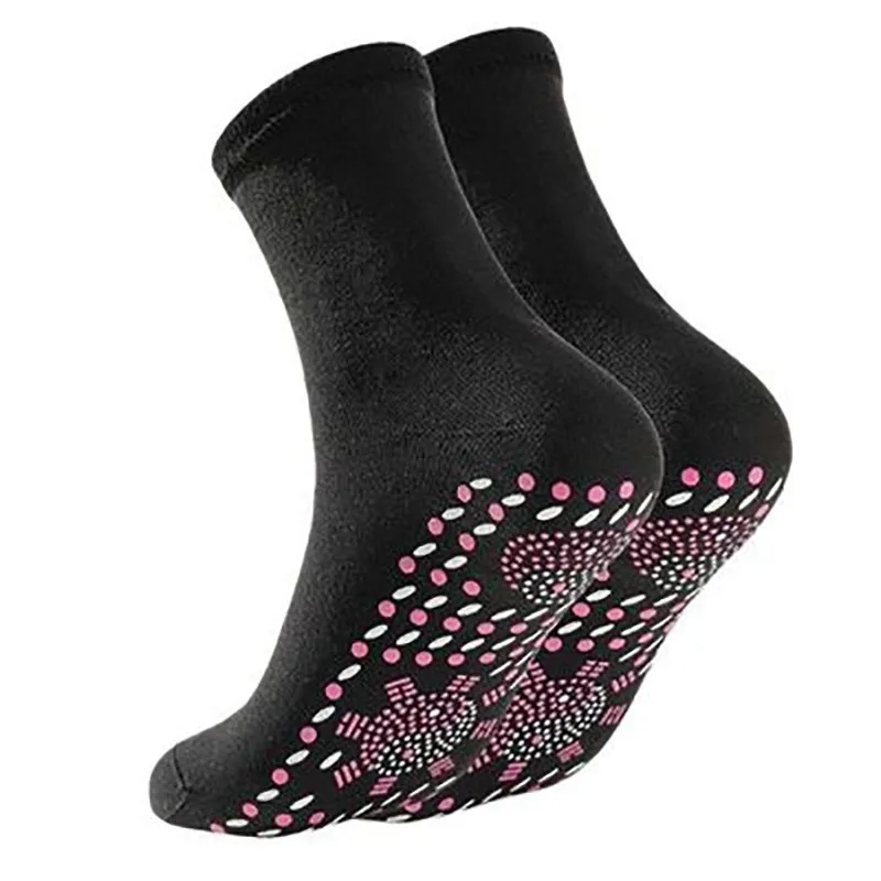 1-5Pairs Instant Warmth Self Heating Socks Unisex Foot Warmers Machine Washable for Cold Weather Office Skiing Portable Heater - Image 5