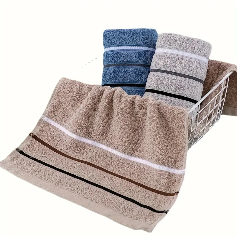 1 Pack of Premium Soft Absorbent Towels - Suitable for Home Use Bath Towels and Face Towels in a Variety of Colors NEW - Image 2