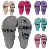 1 Pair Book-Themed Floor Socks -