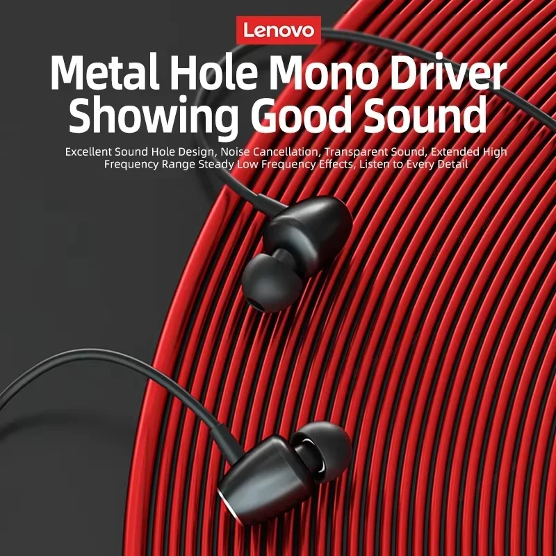 100% Origial Lenovo HE05X Bluetooth Earphones Earphone Waterproof Earplugs HIFI Sound Magnetic Neckband Headset Sports Headphone - Image 5