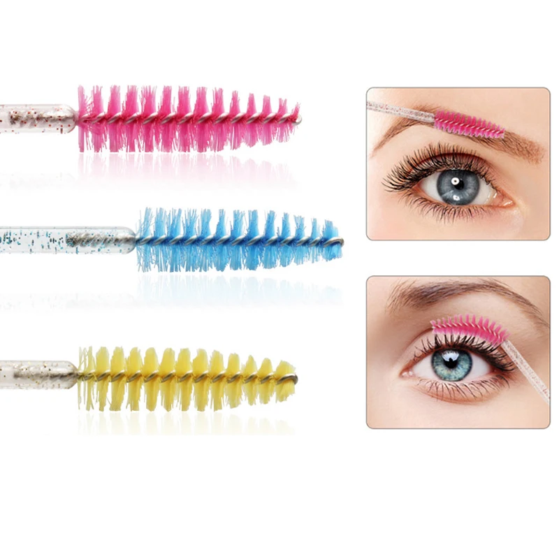 100Pcs Eyelash Extension Brushes Eyebrow Mascara Wands Applicator Spoolers Brush Lashes Extension Cosmetic Set Makeup Tools - Image 5