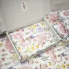 10/20/50 Sheets of Flower Bush Cat Pattern Gift Wrapping Paper, 20''X 14'' Gift Wrapping Paper. For Weddings Christmas Birthdays