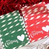 10Pcs/20Pcs Creative Merry Christmas Themed Lucky Scratch-Off Cards, Cute Cartoon Christmas Element Surprise Greeting Cards