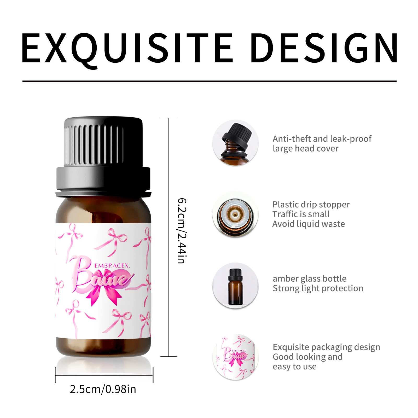 10ml Bow Fragrance Oils Reed Diffuser Oil Sweet Long Lasting For Diffuser Candles Gift - Image 6