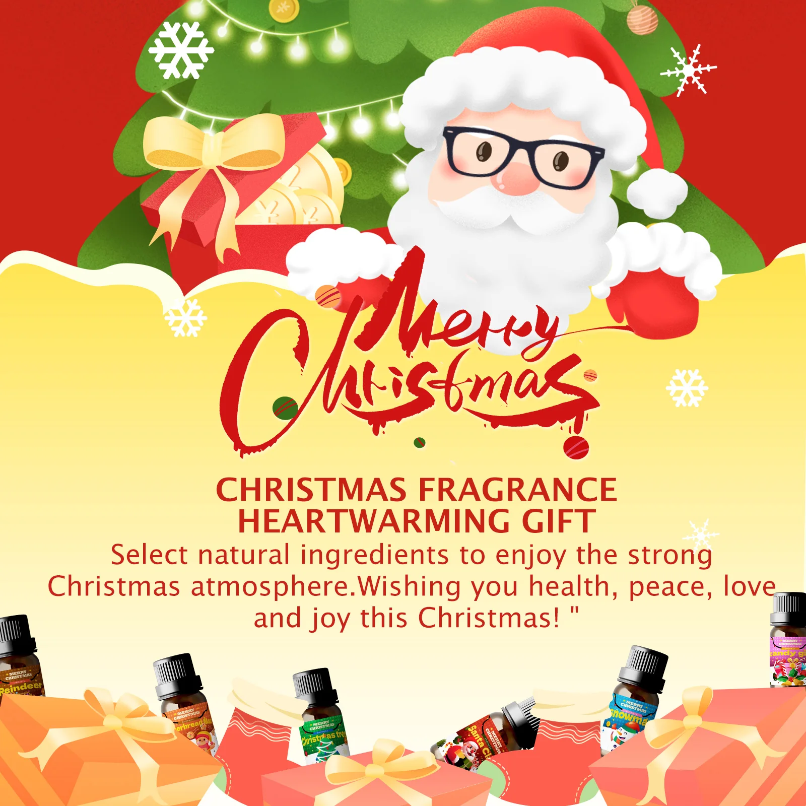 10ml Christmas Tree Fragrance Oils Diffuser Christmas Party Christmas Gifts Christmas Decoration - Image 5