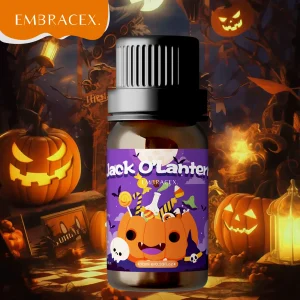 10ml Jack O'Lantern Fragrance Oils Long Lasting Fragrance Oils Halloween Candle Making Air Freshener Diffuser Halloween Gifts
