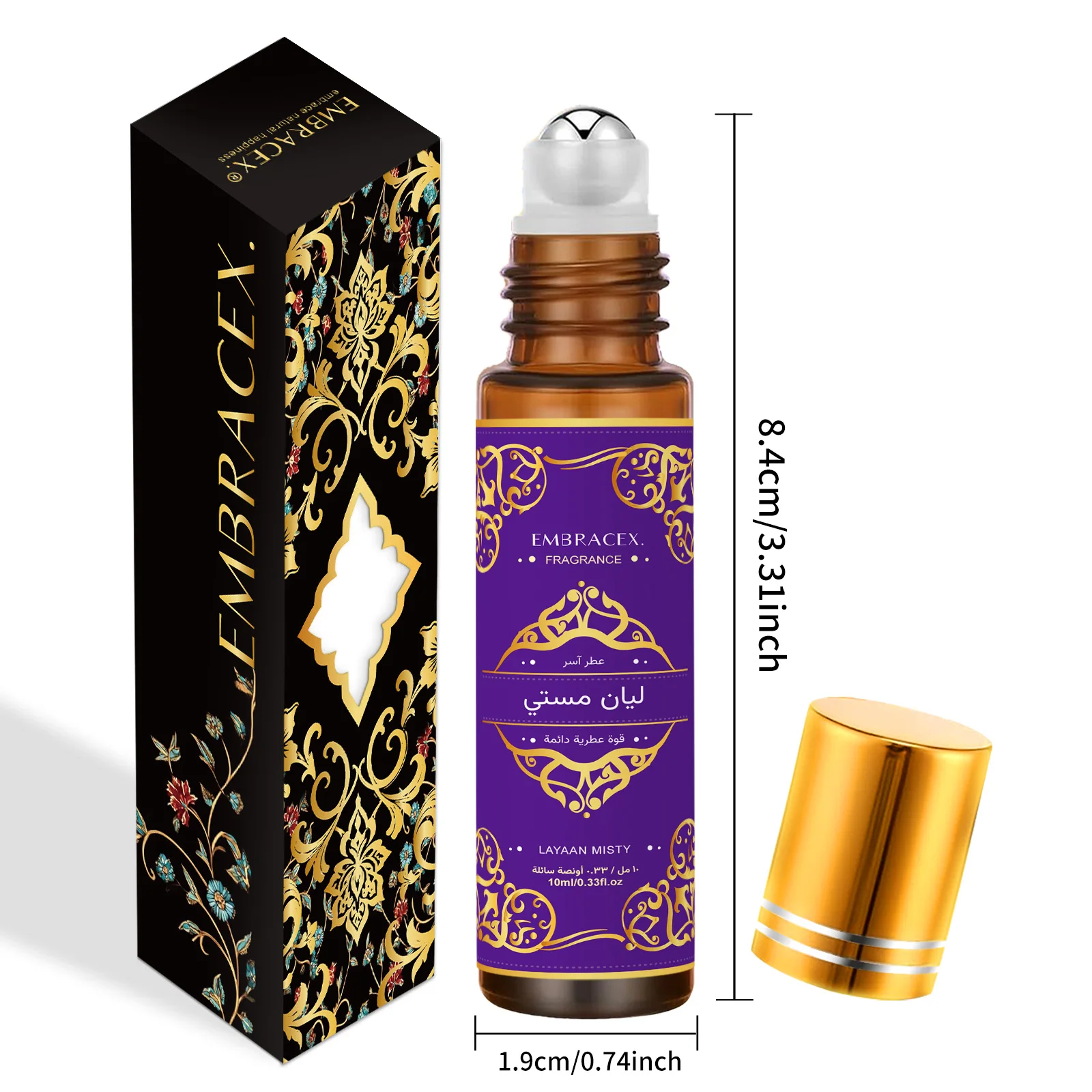 10ml Layaan Misty Roller Fragrance Oils ليان مستي Gift Eid Al-Fitr Long Lasting Scent - Image 2