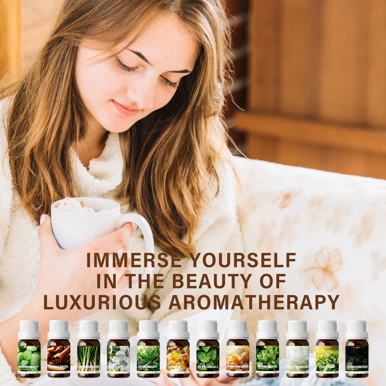 10ml White Musk Essential Oils Aromatherapy Essential Oil Plant Fragrance For Relieve Psychological Stress - Image 2