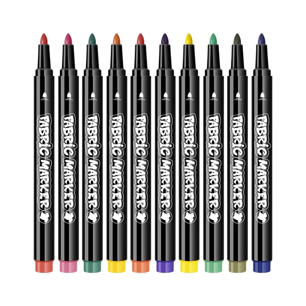 12-36 Colors Fabric Markers Pens Set-Indelible and Permanent Fabric Paint Fine Point Textile Marker Pen Art Painting Supplies - Image 5