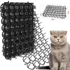 12 Pack Cat Deterrent Mat Scat Mat Spikes Plants Indoor Furniture Outdoor Garden Fence Pet Repellent Barrier Cats Repeller Dog