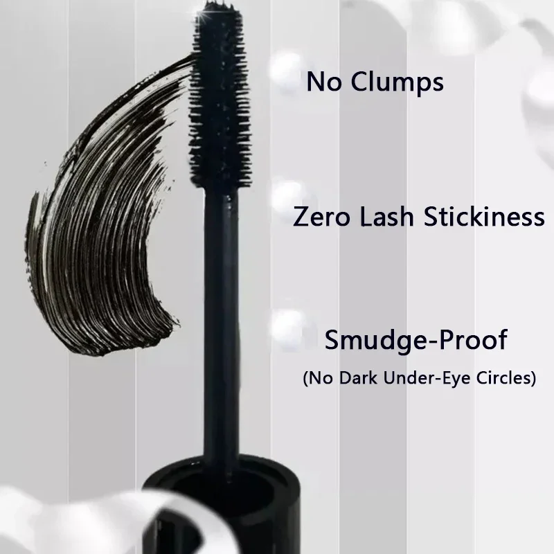 1/2/3PCS 9D Fiber Mascara Set Waterproof Durable Curling Mascara Sweatproof Anti-smudge Slimming Base Mascara for all skin types - Image 6