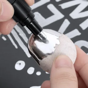 1/2/3pcs Mirror Marker Pen DIY Reflective Paint Pens Mirror Markers Chrome Gold SILVER Copper Color Signature Car Art Craftwork